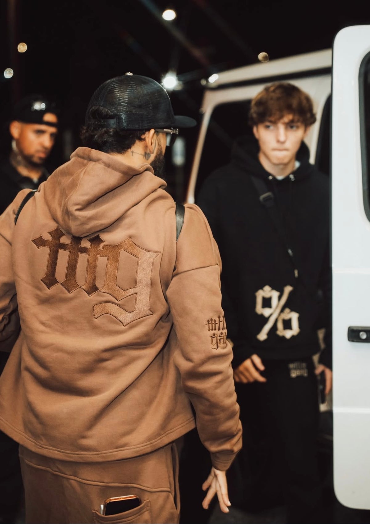 Millo Gang Designer % brown hoodie by Bryant Myers – photo 2