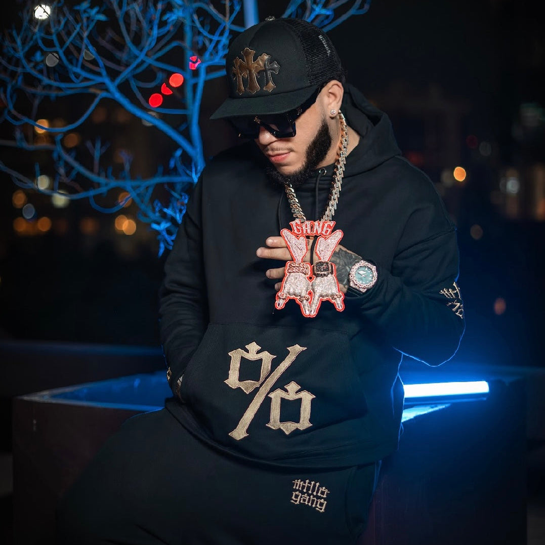 Millo Gang Designer % track pants by Bryant Myers – photo 2